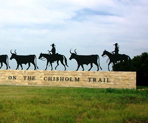 The Chisholm Trail Outdoor Museum: Cleburne